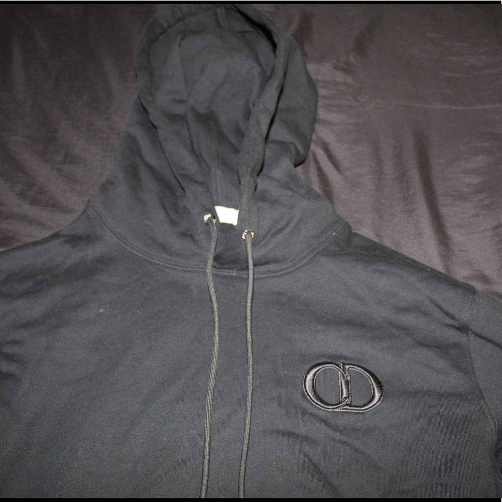 Black “CD” Christian Dior Hoodie XL